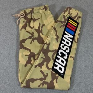 NASCAR Camo Sweatpants Joggers Fleece Medium Unisex NWT